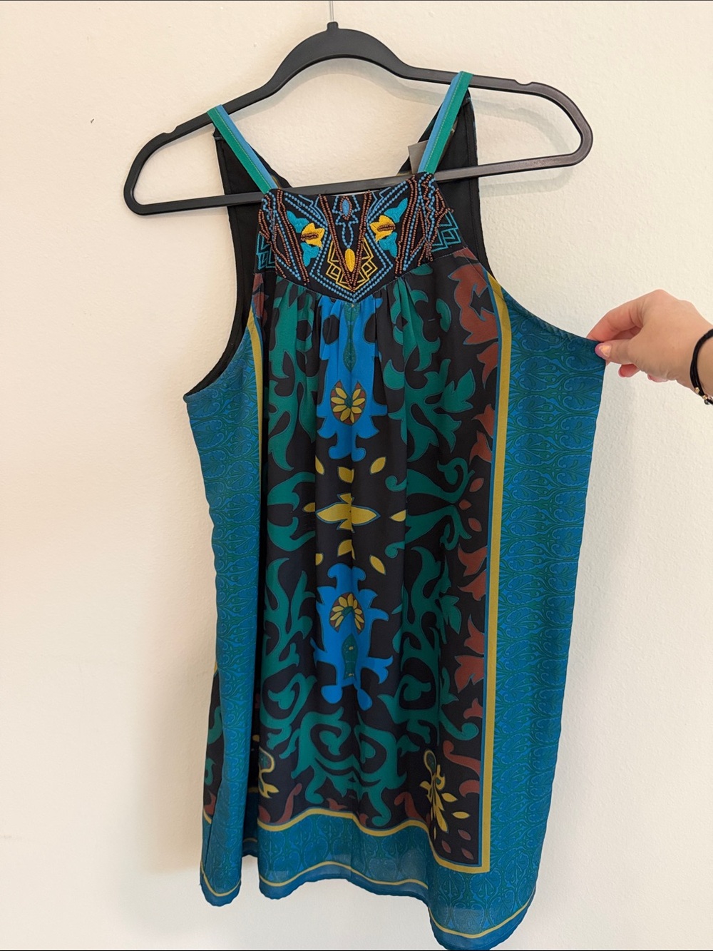Sleeveless Halter Shift Dress One September Del Mar Dress Anthropologie - Picture 6 of 9